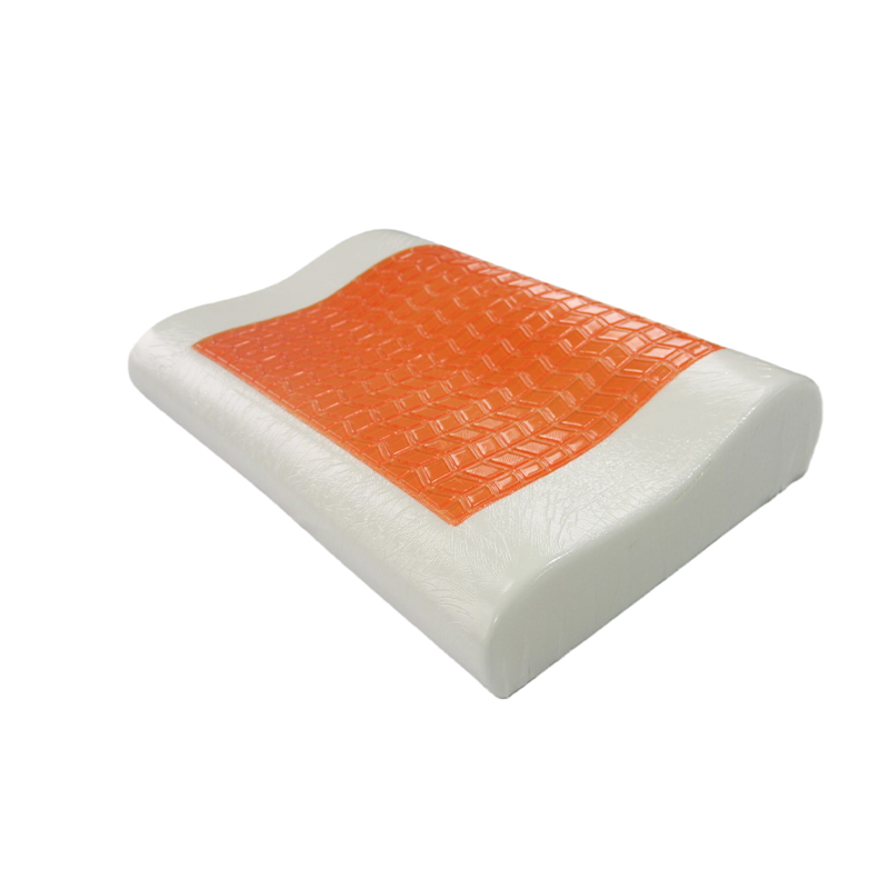 Yellow Back Support Refrigerant Gel Memoria Spuma Cervical