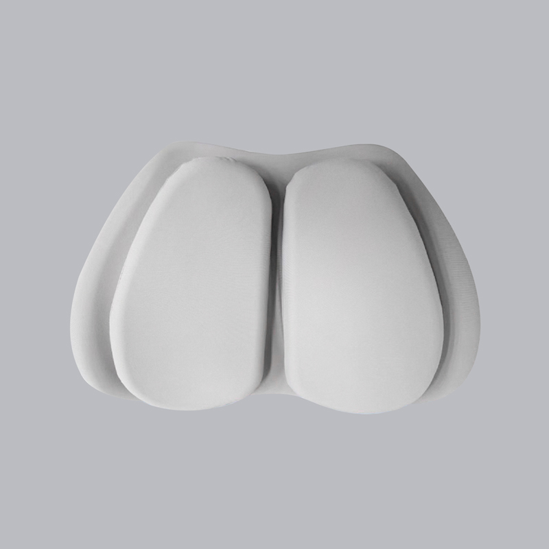 Dual-Zone Support Memoria Spuma Lumborum Support Cushion
